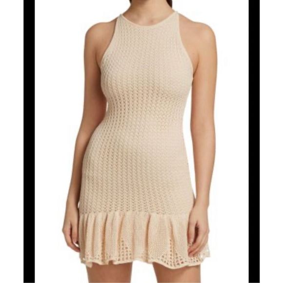 A.L.C. Dresses & Skirts - A.L.C. Caitlyn Flounce Knit Dress in Desert Rose EUC Size XS Womens